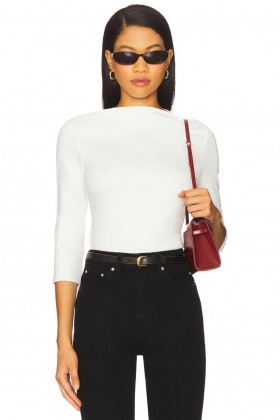  Bluzki damskie | Lovers + Friends Maxime Top w kolorze białym