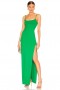  Rochii de damă | Rochie maxi Karma de la Lovers + Friends, verde Kelly