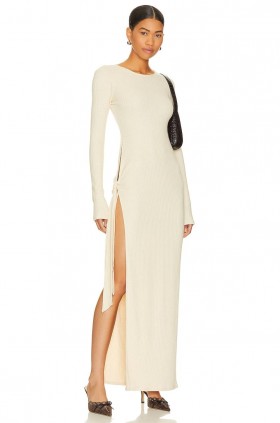  Rochii de damă | Rochie maxi Calliope Lovers + Friends, alb-crem