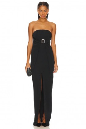  Rochii de damă | Rochie fără bretele Chantal Lovers + Friends, neagră