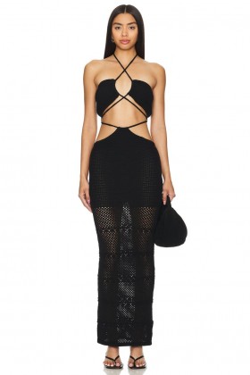  Rochii de damă | Rochie maxi Tabea Lovers + Friends neagră