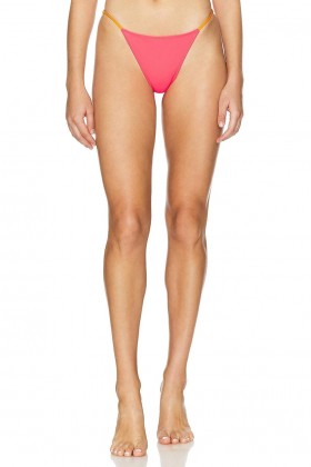  Costume de baie și costume de baie preșcolare pentru femei | Lovers + Friends Serene Sunset Bottom Psycho Roșu și Portocaliu