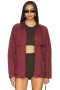  Dámske bundy a kabáty | Lovers + Friends Peyton Jacket Oxblood