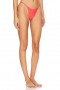  Dámske plavky a krycie nohavice | Lovers + Friends Shine Like The Sun Bottom Hot Coral