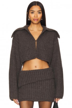  Dámske svetre a úplety | Lovers + Friends Carolina Cardigan uhlovo sivý