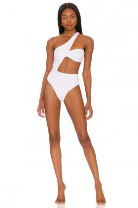  Dámske plavky a krycie nohavice | Lovers + Friends Aiko One Piece White