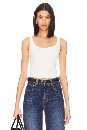 Dámske topy | Lovers + Friends Megan Tank Top Biely