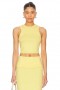  Ženski topovi | Lovers + Friends Lumielle Tank Baby Yellow