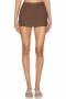 Damshorts | Lovers + Friends Keila Skort Chokladbrun