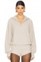  Damtröjor och stickat | Lovers + Friends Shivani Zip Sweater Beige