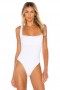  Damtopp | Lovers + Friends Jessie Bodysuit Vit