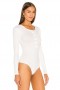 Damtopp | Lovers + Friends Lina Bodysuit Vit