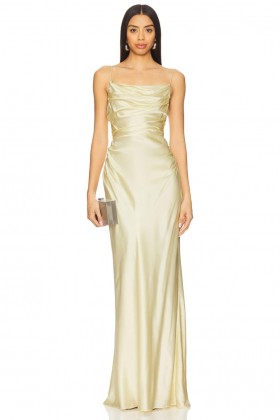  Klänningar för kvinnor | Lovers + Friends Scout Gown Baby Gul