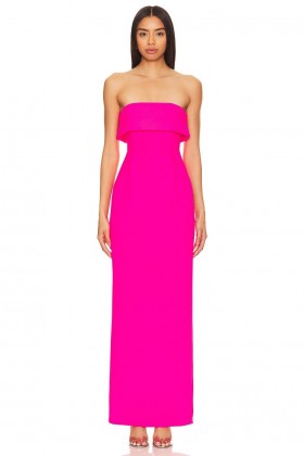  Klänningar för kvinnor | Lovers + Friends Serena Gown Electric Pink