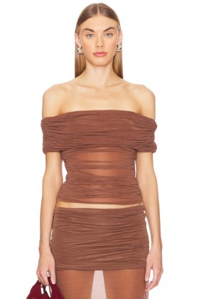  Damtoppar | Lovers + Friends Bella Topp Brun