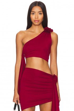  Damtoppar | Lovers + Friends Cordelia-topp Oxblood