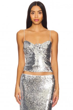  Damtoppar | Lovers + Friends Lilium Topp Silver