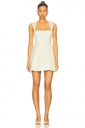  Kadın Elbiseleri | Lovers + Friends Josephine Mini Elbise Soluk Sarı