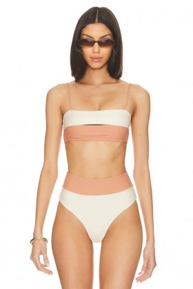 Kadın Mayo ve Mayo Üstleri | Lovers + Friends West Coast Top Cream & Honey