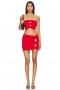  Faldas de mujer | Falda mini Ziona roja de Lovers + Friends
