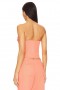  Tops de mujer | Lovers + Friends X Anja Dujaković Top bustier Bruna Naranja suave