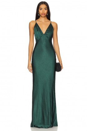  Vestidos de mujer | Vestido Alani verde oscuro de Lovers + Friends