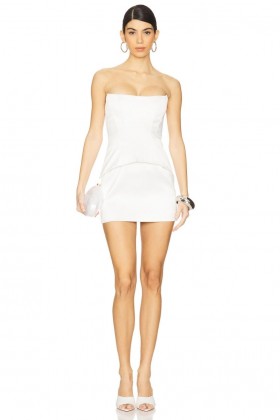  Vestidos de mujer | Vestido corto Bruna blanco de Lovers + Friends