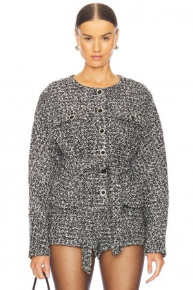  Chaquetas y abrigos para mujer | Chaqueta Whitley gris de Lovers + Friends