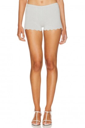  Shorts de mujer | Lovers + Friends Terra Mini Short Gris