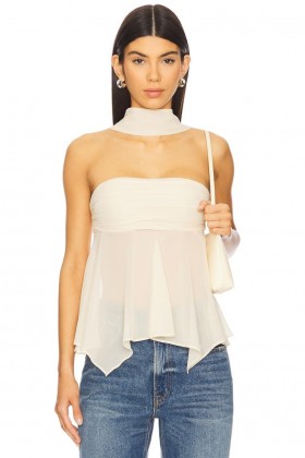  Blusas para mujer | Blusa Sierra color crema de Lovers + Friends