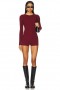  توبات نسائية | عشاق + أصدقاء Aine Knit Crewneck Burgundy