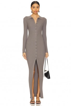  سترات نسائية محبوكة | فستان كوين من مجموعة "العشاق والأصدقاء" باللون الرمادي