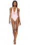  Dámské plavky a přehozy | Lovers + Friends Ava One Piece Baby Pink