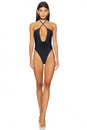  Dámské plavky a krycí kalhoty | Lovers + Friends Before I Go One Piece Black