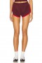  Dame Sportstøj | Lovers + Friends Adina Shorts Bordeaux & Rød