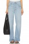  Kvinder Denim | Lovers + Friends Light Engine Low Rise Twist Seam Soleil Sky