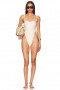  Badedragter og -overalls til kvinder | Lovers + Friends Take A Dip One Piece Creme
