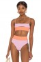  Badedragter og strandkjoler til kvinder | Lovers + Friends West Coast Top Pink & Orange