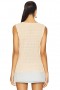  Dametoppe | Lovers + Friends Lizzy Tie Front Vest Beige