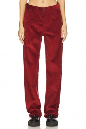  Damebukser | Lovers + Friends Baggy Cord Oxblood