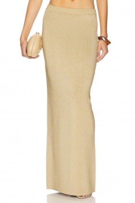  Kvinderederdele | Lovers + Friends Carla Maxi Nederdel Guld