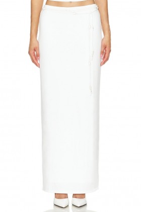 Kvinderederdele | Lovers + Friends X Maggie Macdonald Carolyn Maxi Nederdel Hvid