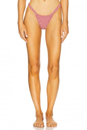  Badedragter og -overalls til kvinder | Lovers + Friends Adore You Bund i rød gingham-kvalitet