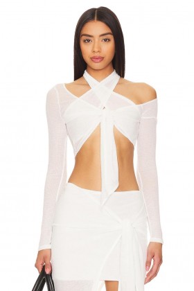  Dametoppe | Lovers + Friends Dani Top Hvid