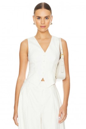  Dametoppe | Lovers + Friends Leah Vest Hvid