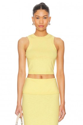  Dametoppe | Lovers + Friends Lumielle Tanktop Baby Gul