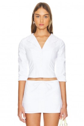  Dametoppe | Lovers + Friends Pacey Top Hvid