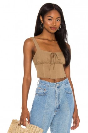  Dametoppe | Lovers + Friends Steph Tanktop Brun