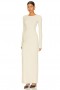  Damesjurken | Lovers + Friends Calliope Maxi-jurk Crèmewit