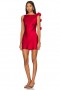 Damesjurken | Lovers + Friends Mariam Mini-jurk Rood